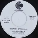 7inch Vinyl Single - Obie McClinton - Six Pack Of Trouble - Mono