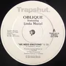 12inch Vinyl Single - Oblique - We Need Emotions