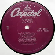LP - O'Bryan - You And I