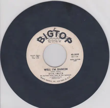 OC Smith - Well I'm Dancin'