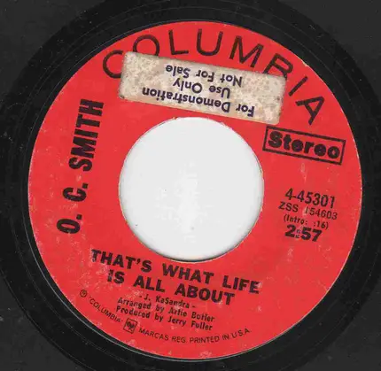 OC Smith - Downtown U.S.A.