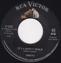 7inch Vinyl Single - Odetta - It's A Mighty World / Got My Mind On Freedom