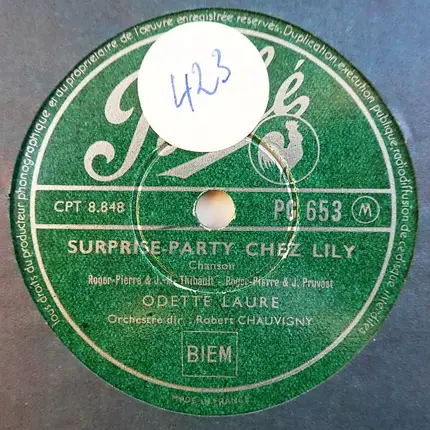Odette Laure - La Poulbote / Surprise-Party Chez Lily