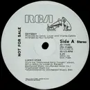 12'' - Odyssey - Lucky Star / You Wouldn't Know A Real Live True Love If It Walked Right Up, Kissed You On The Cheek And Said Hello Baby - Promo