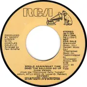 7inch Vinyl Single - Odyssey - Single Again/What Time Does The Balloon Go Up / Pride