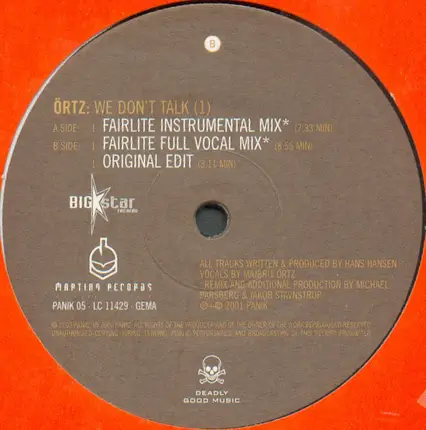 Örtz - We Don't Talk (1)