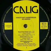 LP - Österreichische Bachsolisten , Günther Fetz - Konzertante Kammermusik Des Barock