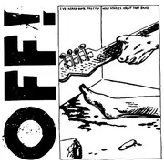 7inch Vinyl Single - Off! - Black Thoughts - + poster