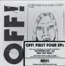 7''-Box - Off! - First Four EPs