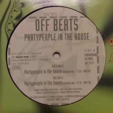 Off Beats - Partypeople In The House