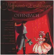 Double LP - Offenbach/Uta Graf, David Garen, Lotte Laufer a.o. - Hoffmann's Erzählungen - booklet with libretto