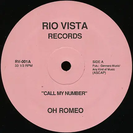 Oh Romeo - Call My Number