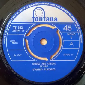 O'Hara's Playboys - Spicks And Specks