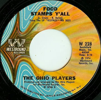Ohio Players - Sleep Talk / Food Stamps Y'All
