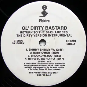 Ol' Dirty Bastard - Return To The 36 Chambers: The Dirty Version Instrumental
