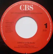7inch Vinyl Single - Olaf Mill & Hungarian State Orchestra - Linkes Auge Blau
