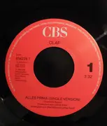 7inch Vinyl Single - Olaf Mill - Alles Prima