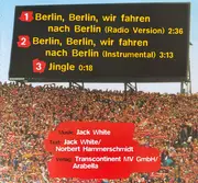 CD Single - Olaf Berger Und Die Die Fans Von Der Kurve - Berlin, Berlin, Wir Fahren Nach Berlin