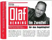 CD Single - Olaf Henning - Im Zweifel Für Den Angeklagten