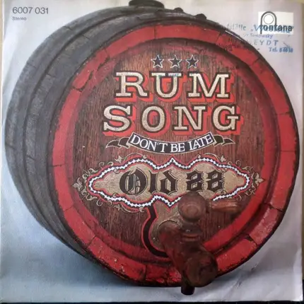 Old 88 - Rum Song