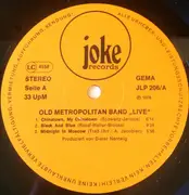 LP - Old Metropolitan Band - Live Im Waschbrett