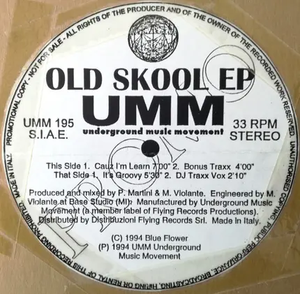 Old Skool - Old Skool EP