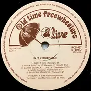 LP - Old Time Freewheelers - Alive In 'T Kerkepadje