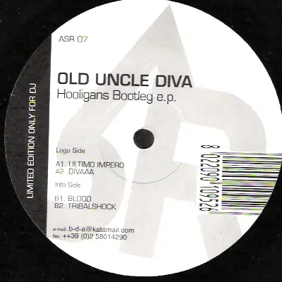 Old Uncle Diva - Hooligans Bootleg E.P.