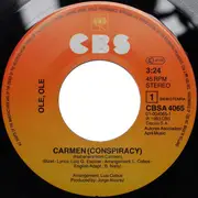 7inch Vinyl Single - Ole Ole - Carmen