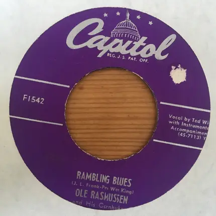 Ole Rasmussen - Rambling Blues