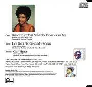 CD Single - Oleta Adams - Don't Let The Sun Go Down On Me