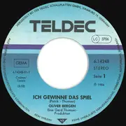 7inch Vinyl Single - Oliver Bergen - Ich Gewinne Das Spiel / Geh' Nicht Zu Dem Andern