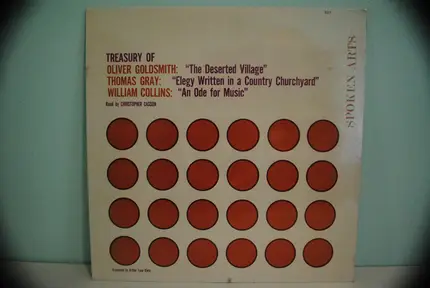 Oliver Goldsmith , Thomas Gray , William Collins - Treasury of Oliver Goldsmith, Thomas Gray, William Collins