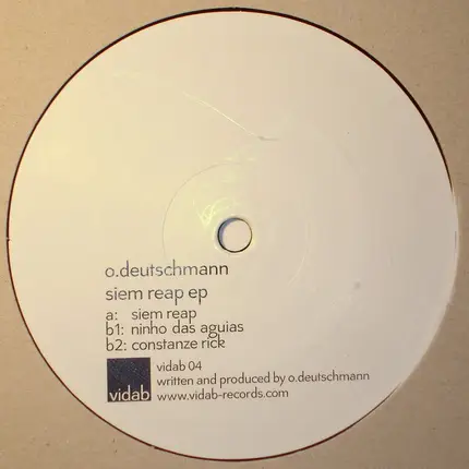 Oliver Deutschmann - Siem Reap EP
