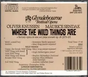 CD - Oliver Knussen , Maurice Sendak - Where The Wild Things Are: A Fantasy Opera