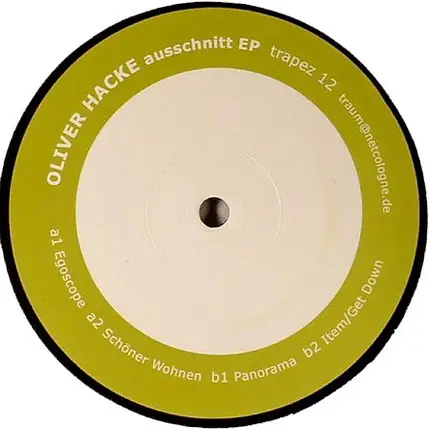 Oliver Hacke - Ausschnitt EP