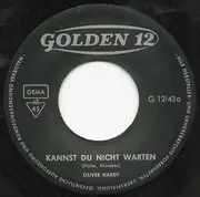 7inch Vinyl Single - Oliver Hardt - Kannst Du Nicht Warten / Herz Aus Stein