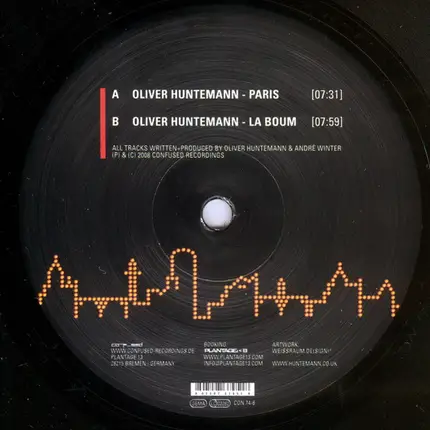 Oliver Huntemann - Play! 02 [E.P.] Paris / La Boum