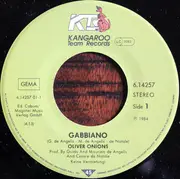 7inch Vinyl Single - Oliver Onions - Gabbiano