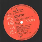 LP - Oliver Onions - Greatest Hits
