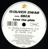 12inch Vinyl Single - Oliver Swab Featuring Goza - Love The Glide