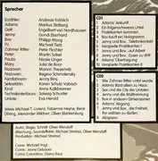 Double CD - Oliver Wenzlaff - Adams Van Ghoot (Eine Science-Fiction-Love-Story)