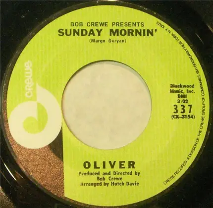 Oliver - Sunday Mornin'