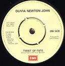 7inch Vinyl Single - Olivia Newton-John - Twist Of Fate - Paper Labels