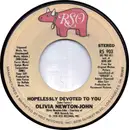 7inch Vinyl Single - Olivia Newton-John / Unknown Artist - Hopelessly Devoted To You / Love Is A Many Splendored Thing