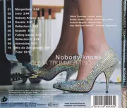 CD - Olivia Trummer Trio - Nobody Knows - Digipack