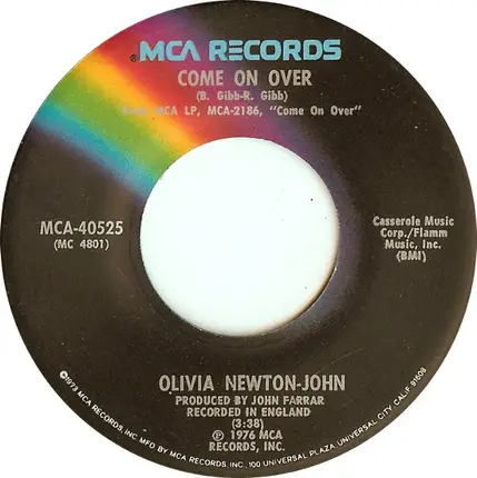Olivia Newton-John - Come on Over