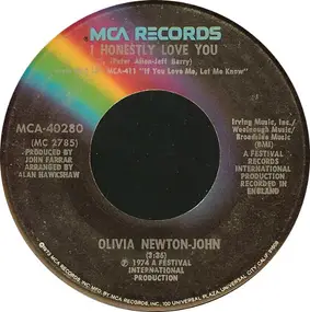 Olivia Newton-John - I Honestly Love You