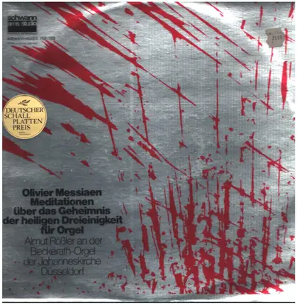 Olivier Messiaen - Almut Rößler - Meditationen Über Das Geheimnis Der Heiligen Dreieinigkeit Für Orgel / Méditations Sur Le Mystère D