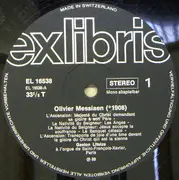 LP - Olivier Messiaen , Gaston Litaize - Oeuvres Pour L'orgue